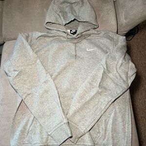Nike Gray Sweatshirt Hoodie Classic Pullover